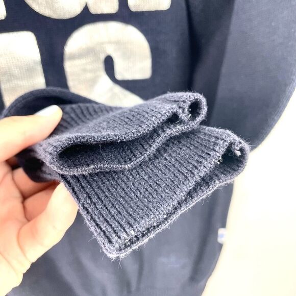 Adidas Originals Navy Sweater w/ Silver “Originals” Print Size Small - Picture 11 of 12